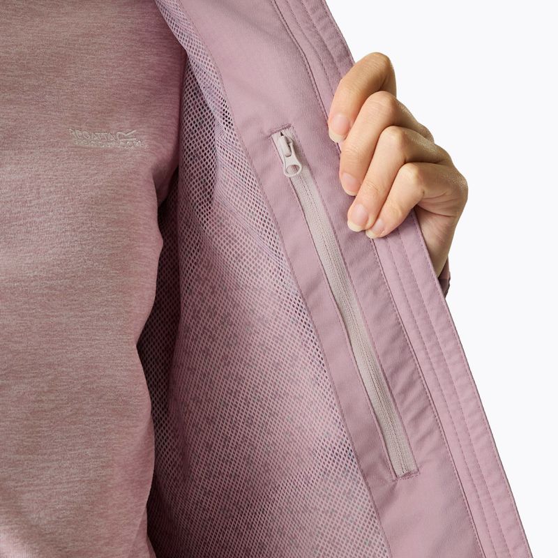 Giacca antipioggia da donna REGATTA Hamara IV powder lilac 6