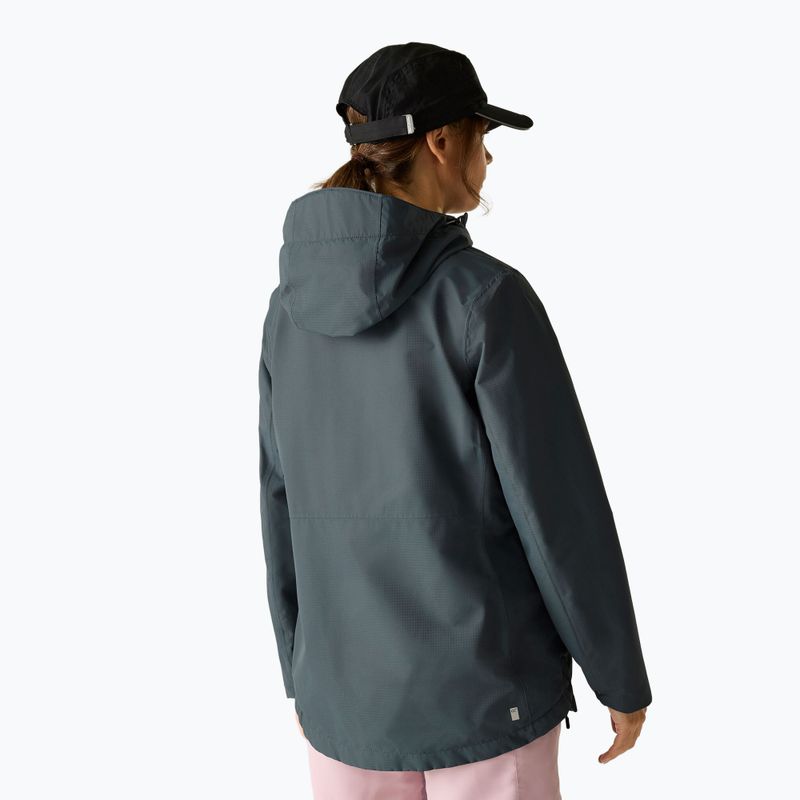 Giacca antipioggia da donna REGATTA Hamara IV dark storm 3