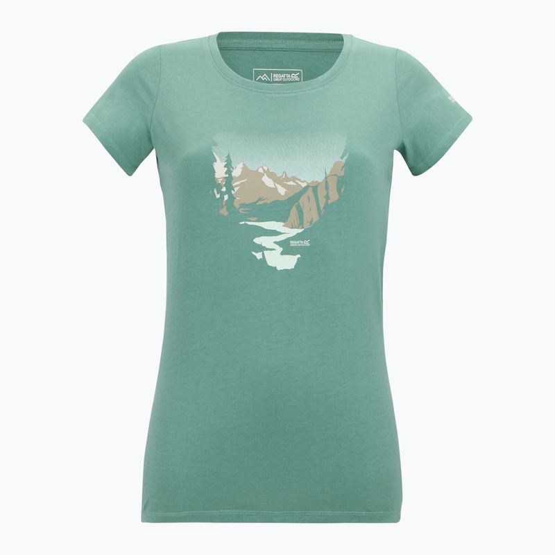 Maglietta da trekking da donna REGATTA Breezed ivy moss 6