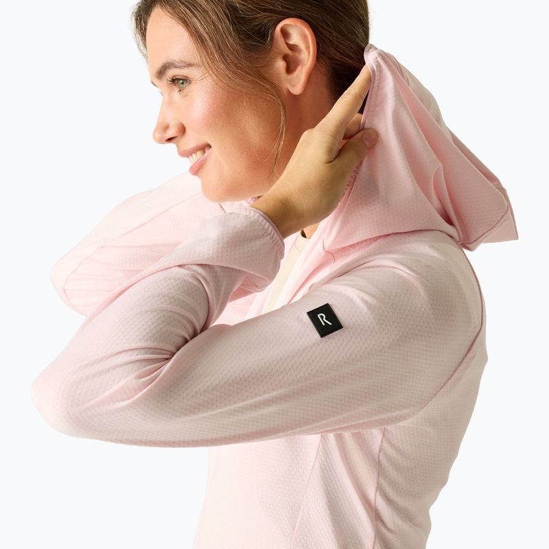 Felpa da trekking da donna REGATTA Huntdale pink haze 5