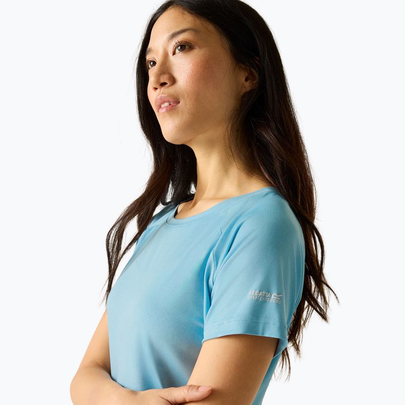 Maglietta da trekking da donna REGATTA Limonite washed denim 4