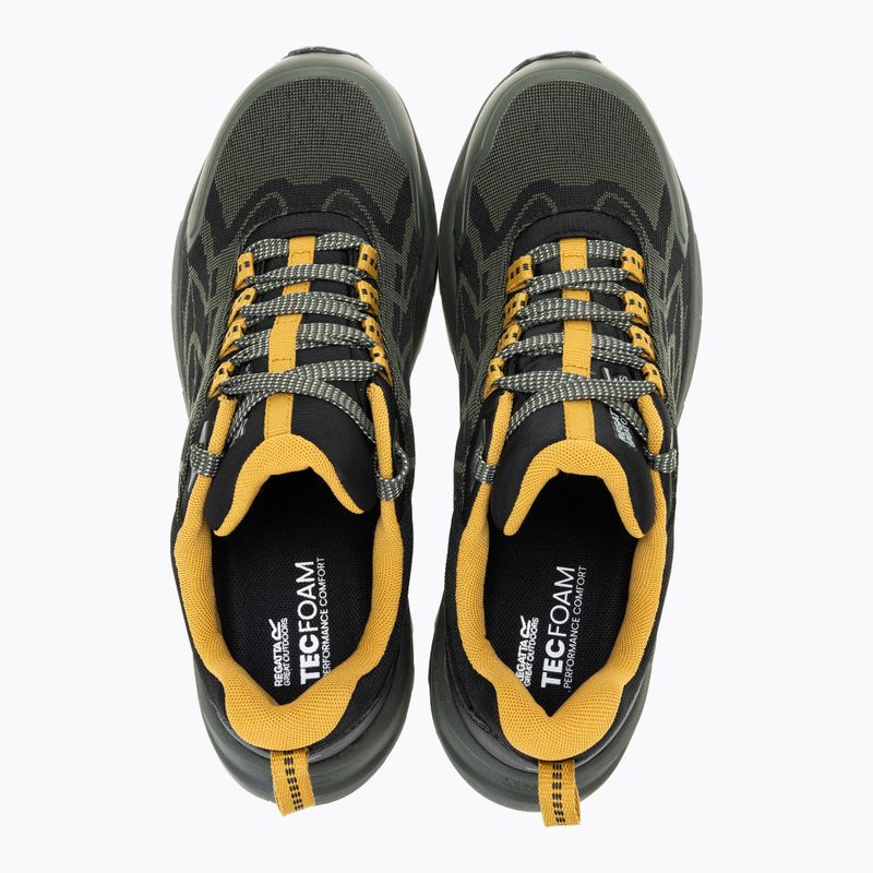 Scarpe da trekking da uomo REGATTA Cruize dark khaki/wood brown 6