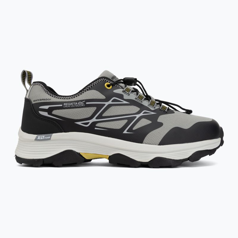 Scarpe da trekking da uomo REGATTA Blaze II grey/black/dark tang 2