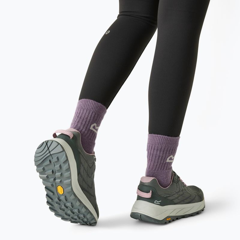 Scarpe da trekking da donna REGATTA Cruize dark storm/powder lilac 11