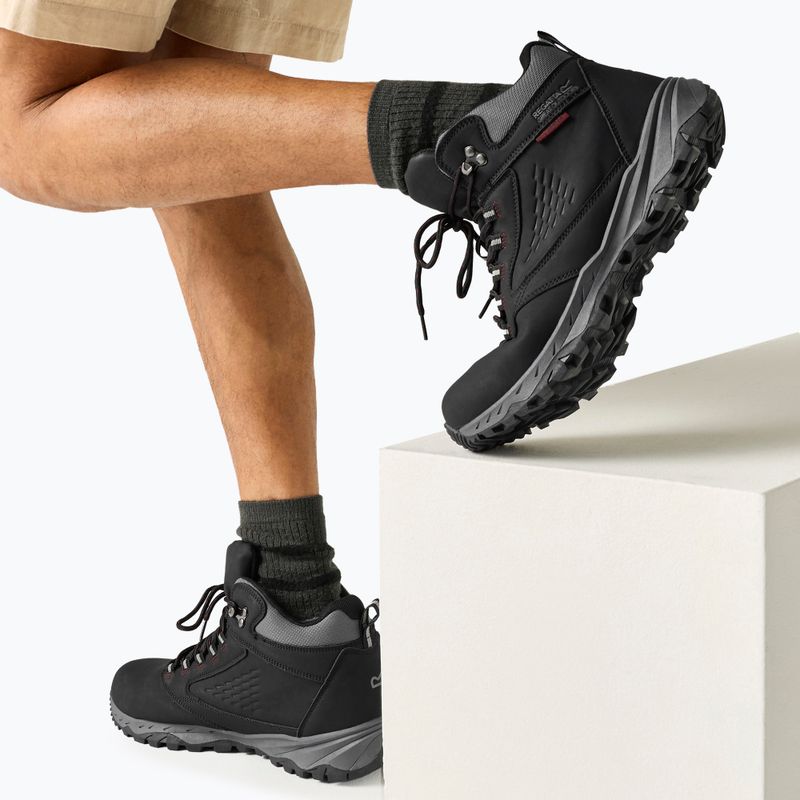 Scarpe da trekking uomo REGATTA Amble Boot Waterproof black/riored 7