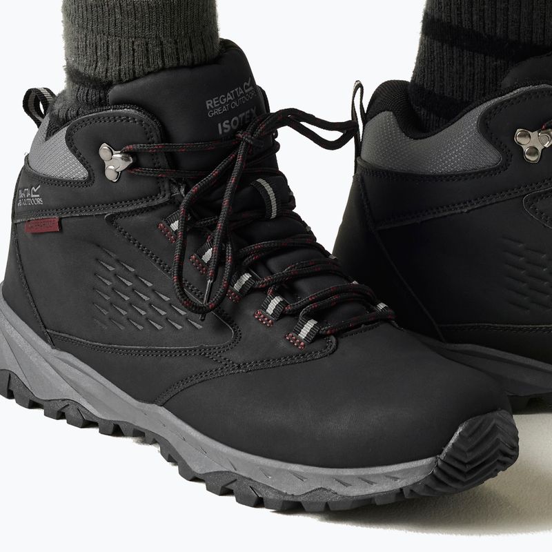 Scarpe da trekking uomo REGATTA Amble Boot Waterproof black/riored 8