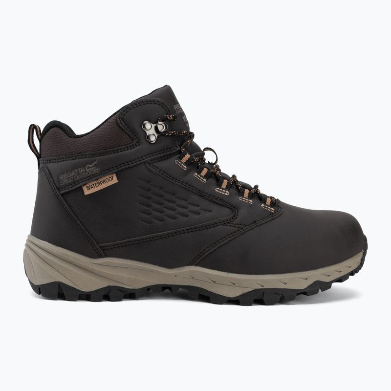 Scarpe da trekking uomo REGATTA Amble Boot Waterproof peat/tan 2