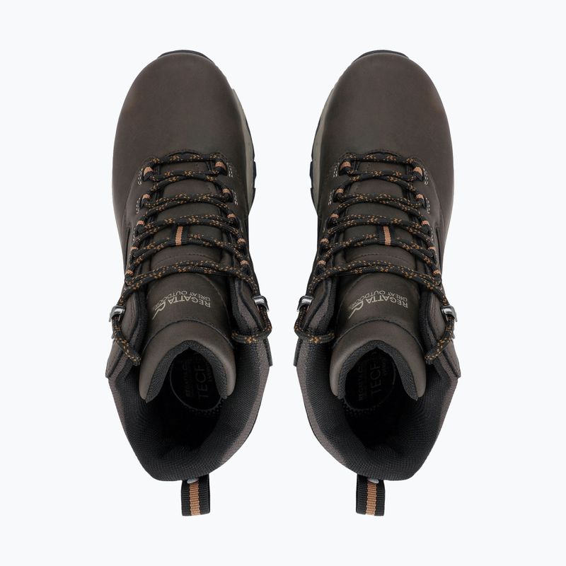 Scarpe da trekking uomo REGATTA Amble Boot Waterproof peat/tan 3
