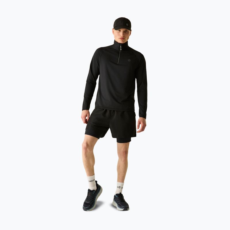 Felpa da uomo Dare 2b Fuse Up II Core Stretch black/black 2