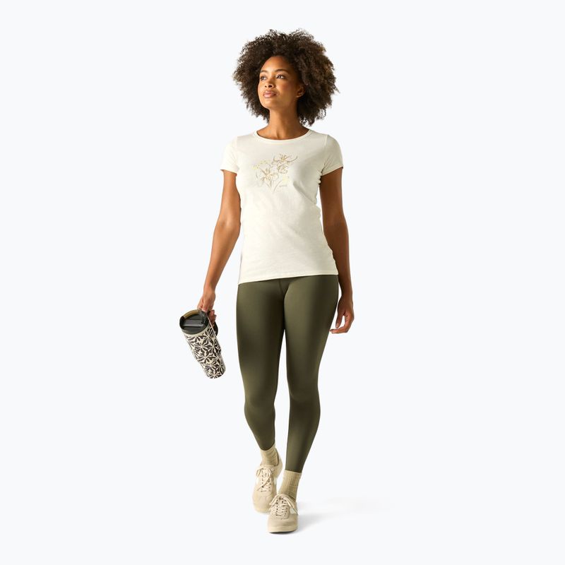 Maglietta da trekking da donna REGATTA Breezed barley white 2
