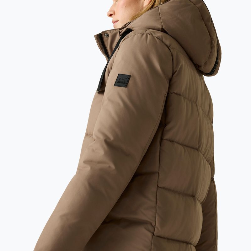 Cappotto imbottito da donna REGATTA Eryn mocha/black 7