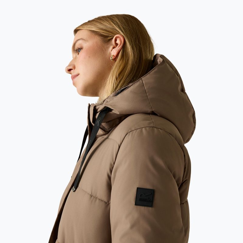Cappotto imbottito da donna REGATTA Eryn mocha/black 8