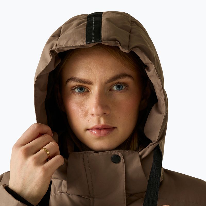 Cappotto imbottito da donna REGATTA Eryn mocha/black 9