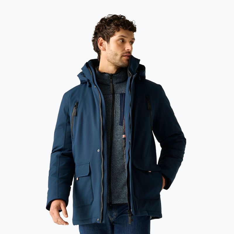 Giacca impermeabile da uomo REGATTA Marron navy 4