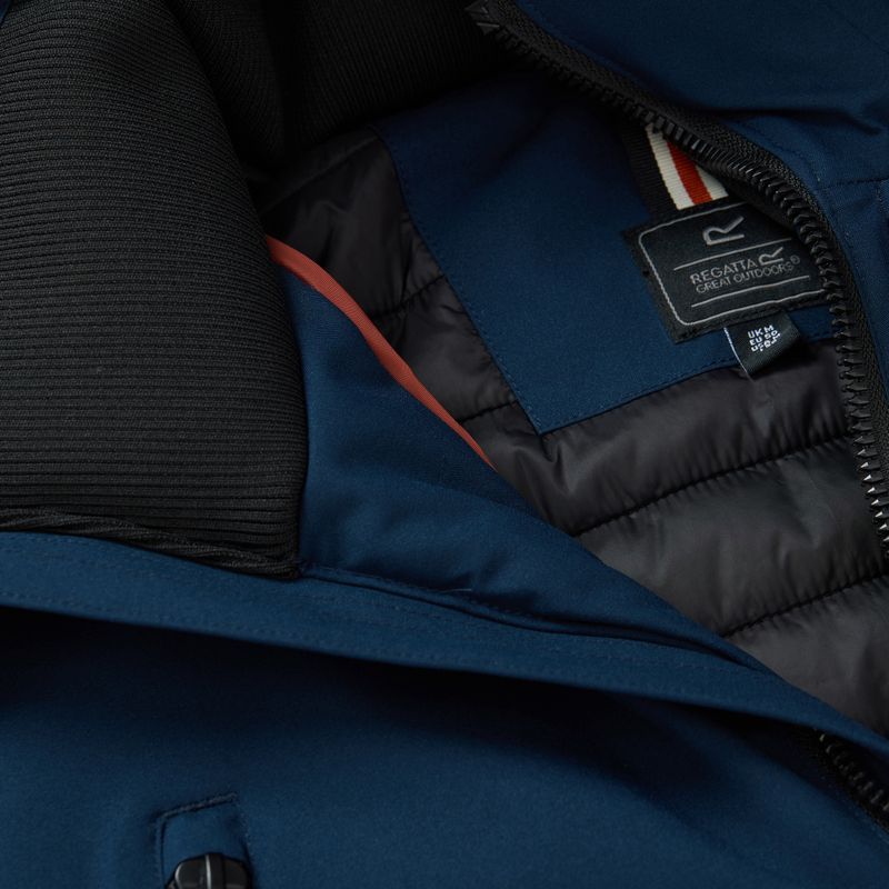 Giacca impermeabile da uomo REGATTA Marron navy 13