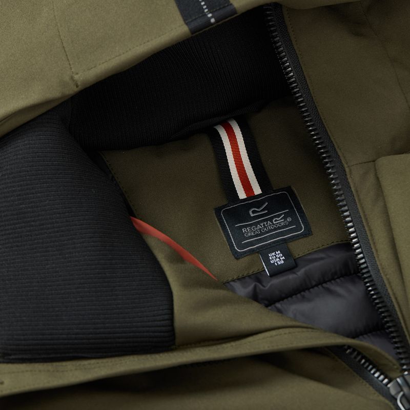 Giacca impermeabile da uomo REGATTA Marron dark khaki 13