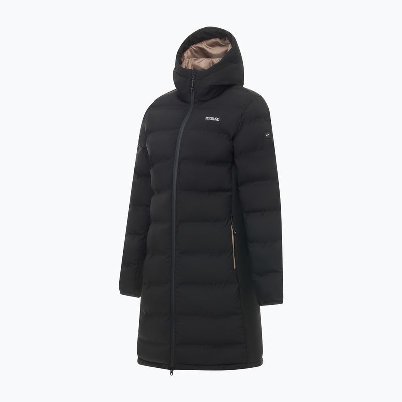 Cappotto imbottito da donna REGATTA Altoro Thermal Long black/mocha 12