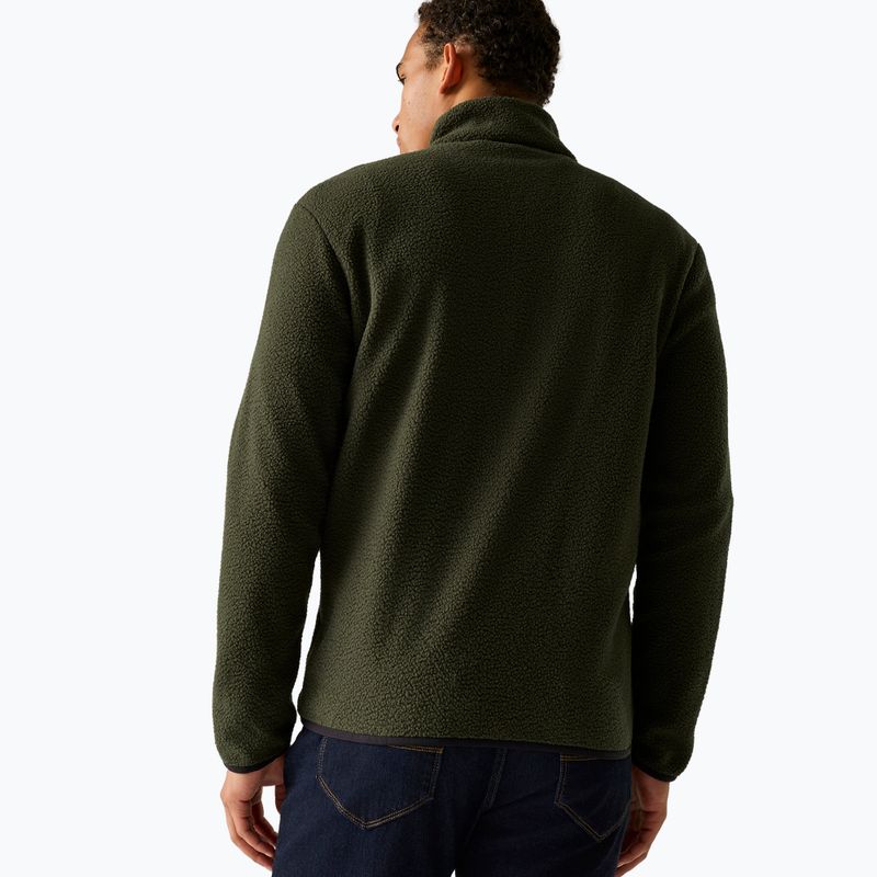 Pile uomo REGATTA Frankie Borg dark khaki/black 3