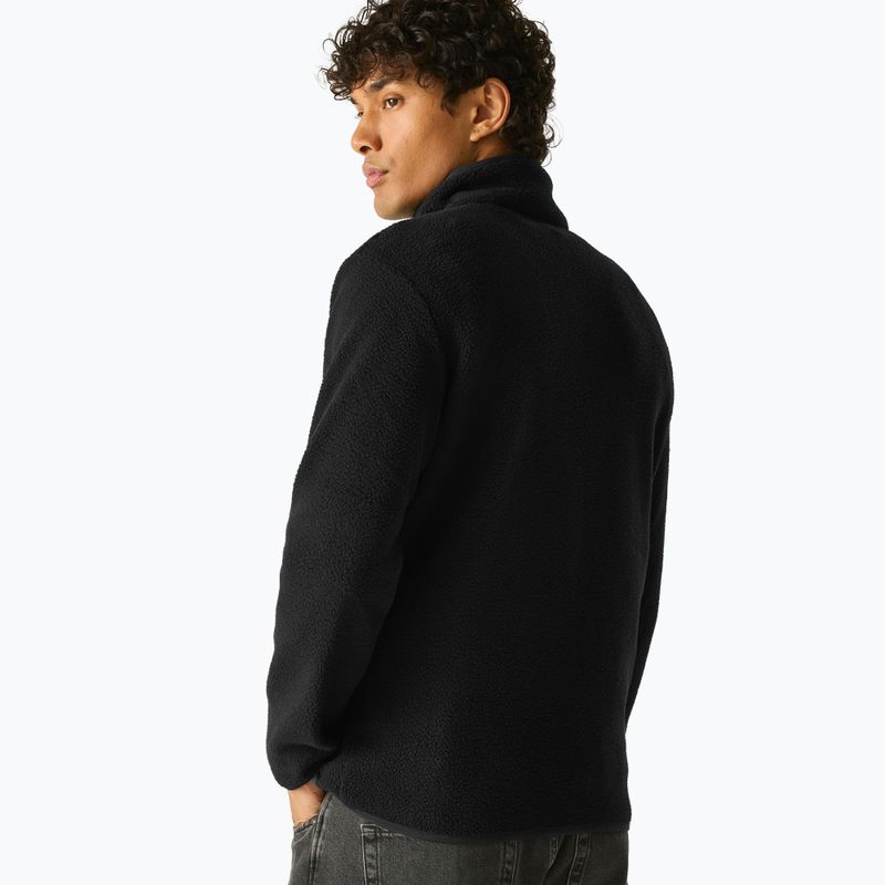 Pile uomo REGATTA Frankie Borg Half Zip black/black 4