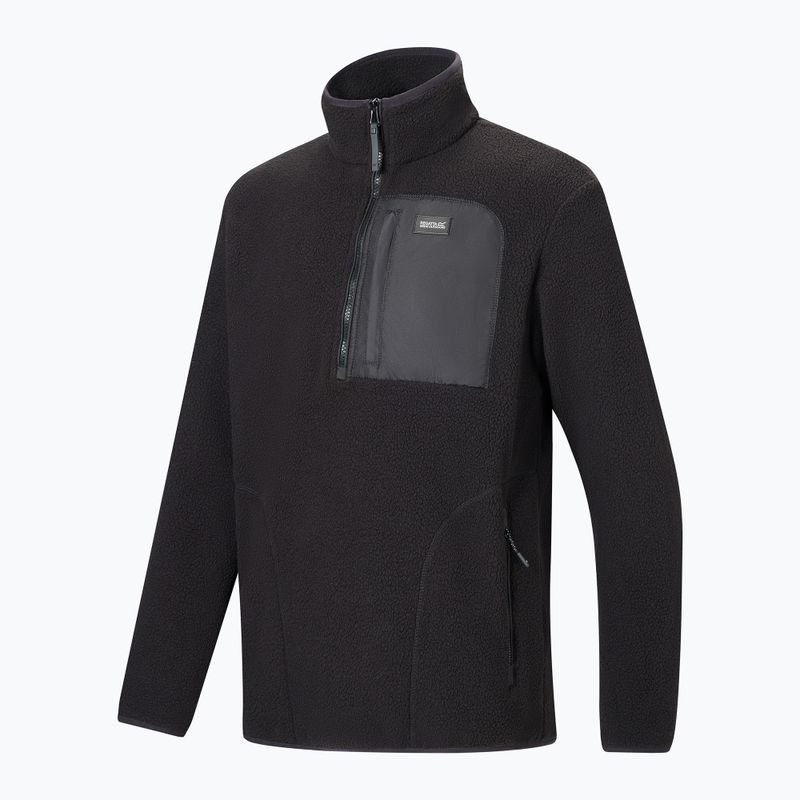 Pile uomo REGATTA Frankie Borg Half Zip black/black 10