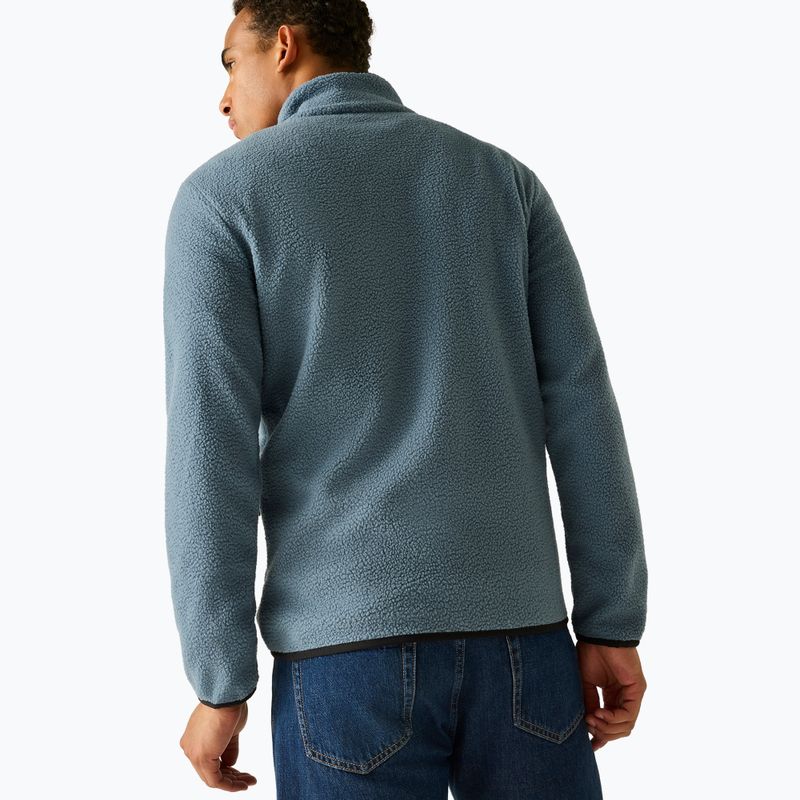 Pile uomo REGATTA Frankie Borg Half Zip grey mirage/black 4