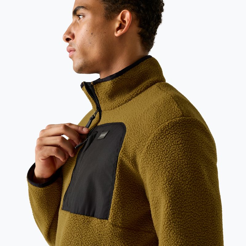 Pile uomo REGATTA Frankie Borg Half Zip rich tan/black 6