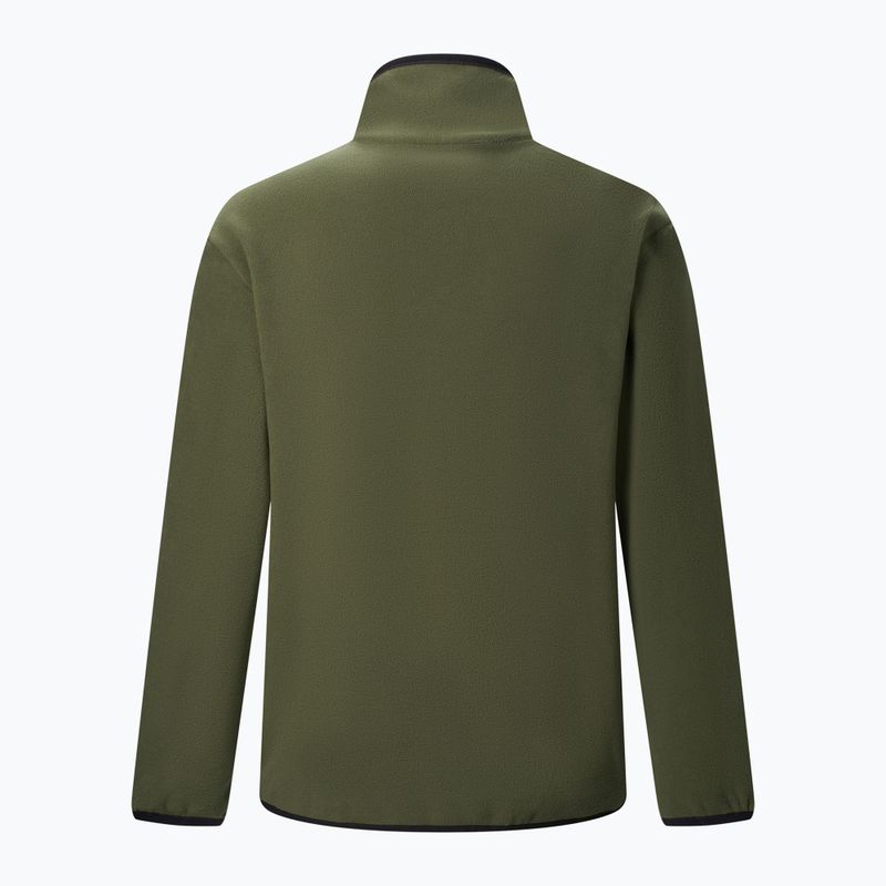 Pile uomo REGATTA  Frankie Full Zip Fleece dark khaki/black 2