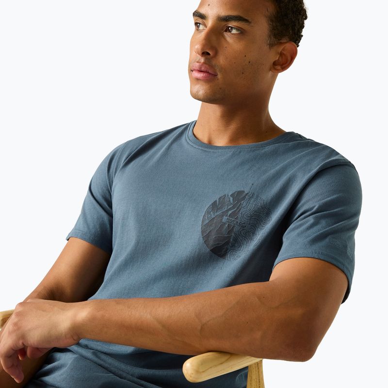 T-shirt da uomo REGATTA ClineIX grey mirage regatta compass 5