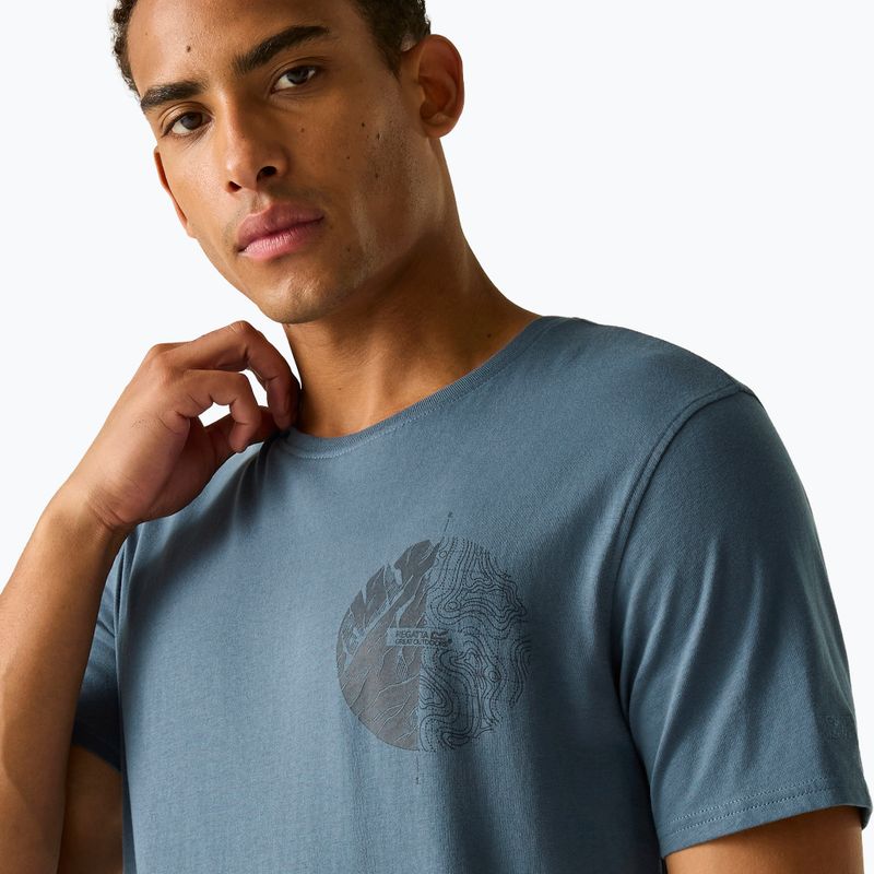 T-shirt da uomo REGATTA ClineIX grey mirage regatta compass 6