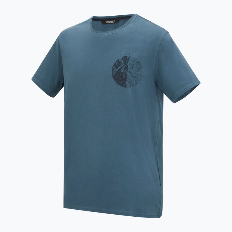 T-shirt da uomo REGATTA ClineIX grey mirage regatta compass 9