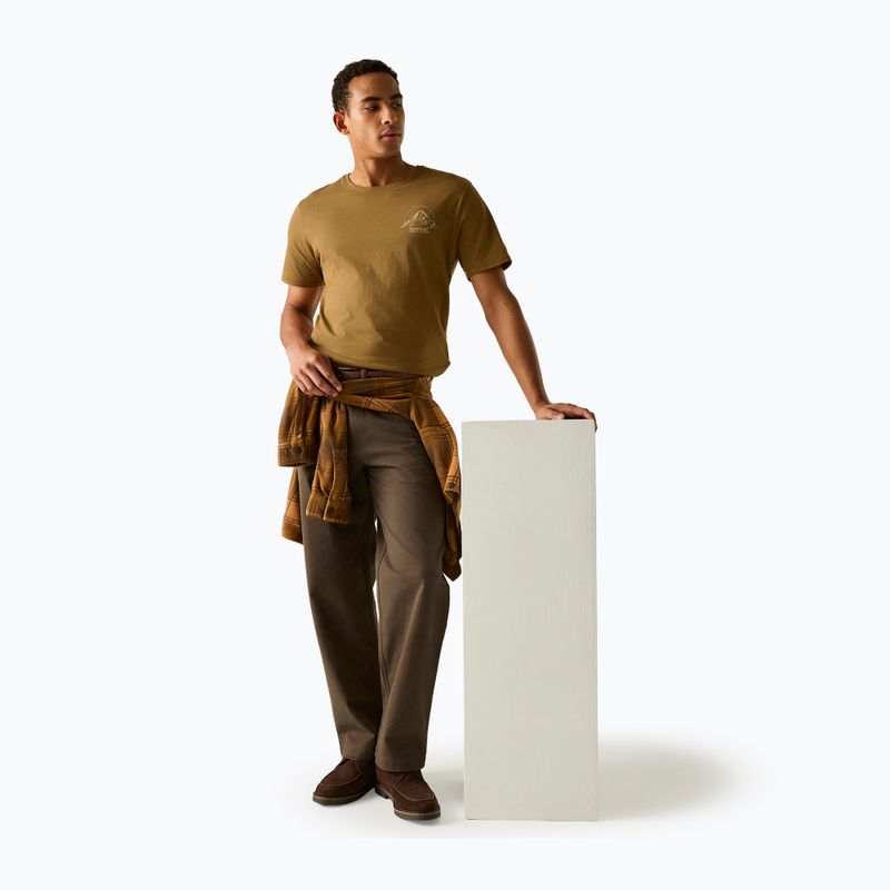T-shirt da uomo Regatta ClineIX rich tan original outdoor 2
