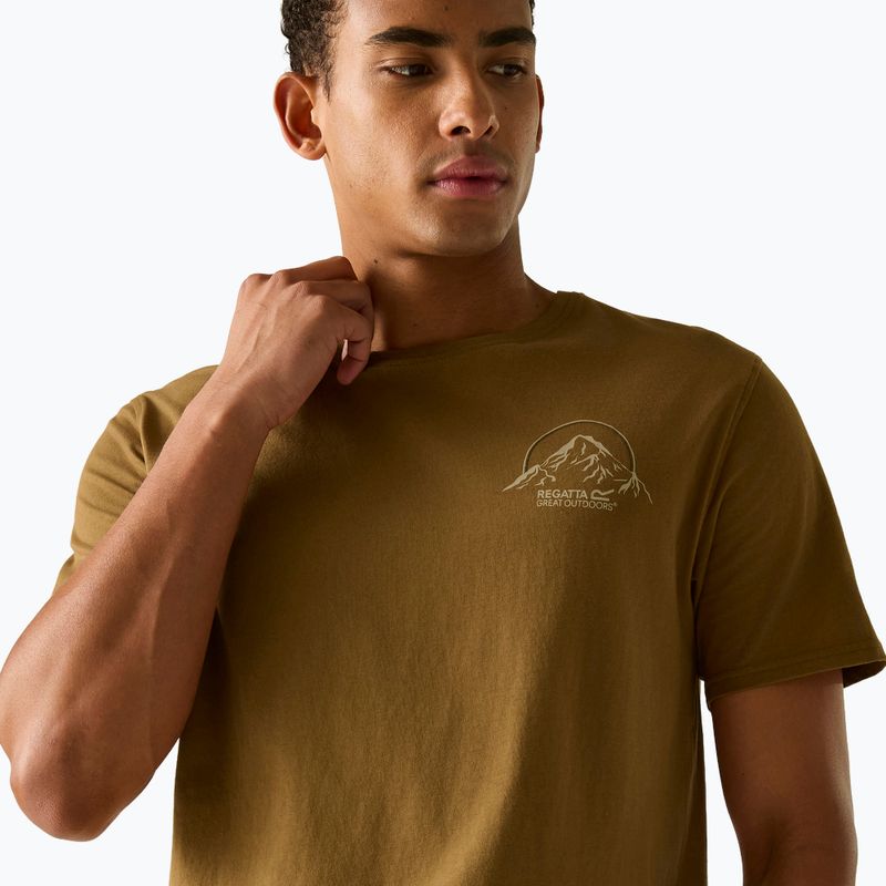 T-shirt da uomo Regatta ClineIX rich tan original outdoor 6