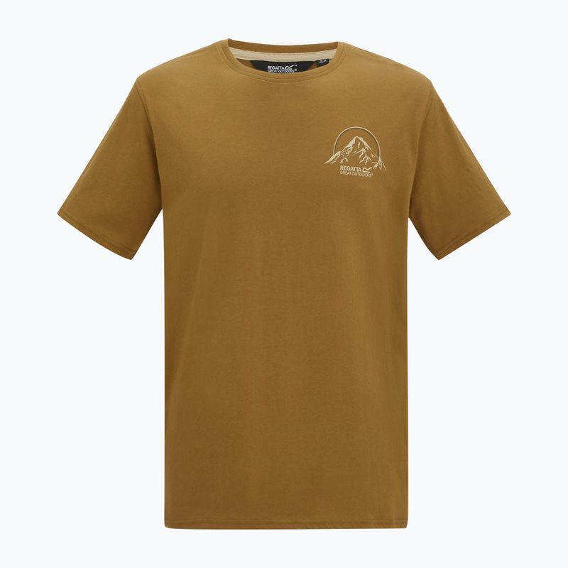 T-shirt da uomo Regatta ClineIX rich tan original outdoor 7
