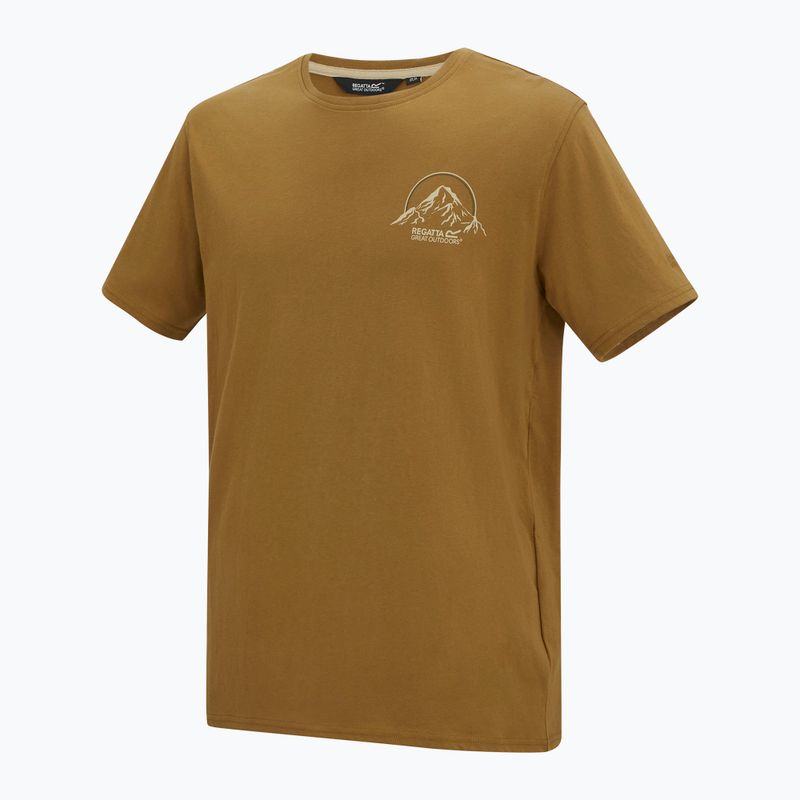 T-shirt da uomo Regatta ClineIX rich tan original outdoor 9
