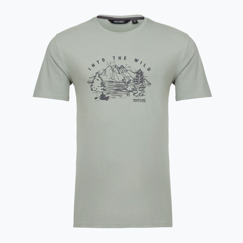 T-shirt da uomo Regatta ClineIX glacier wild scene