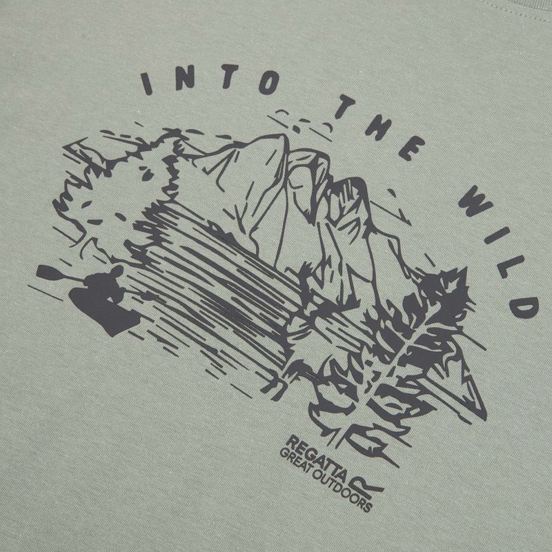 T-shirt da uomo Regatta ClineIX glacier wild scene 3