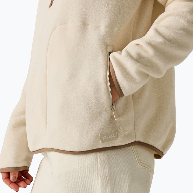 Pile donna Regatta Frankie Half Zip light vanilla/mocha 7