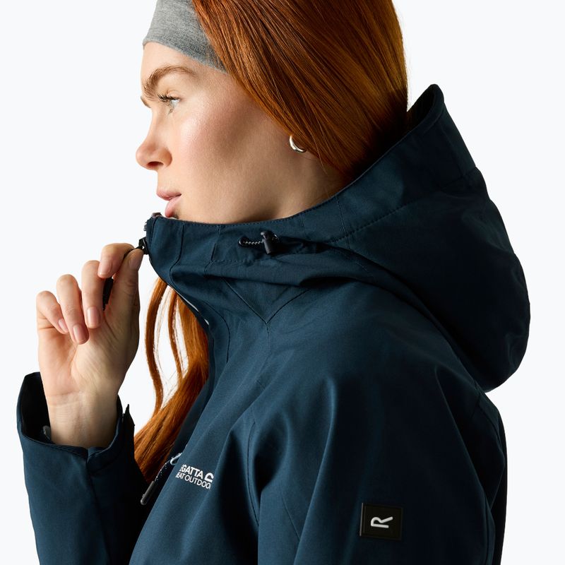 Giacca impermeabile da donna REGATTA Birchdale II navy/skyway 6
