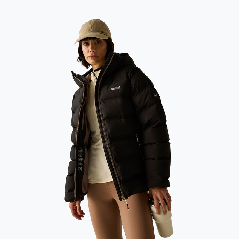 Giacca imbottita da donna REGATTA Altoro Thermal black/mocha 4