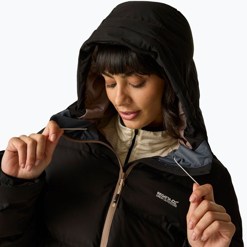 Giacca imbottita da donna REGATTA Altoro Thermal black/mocha 5