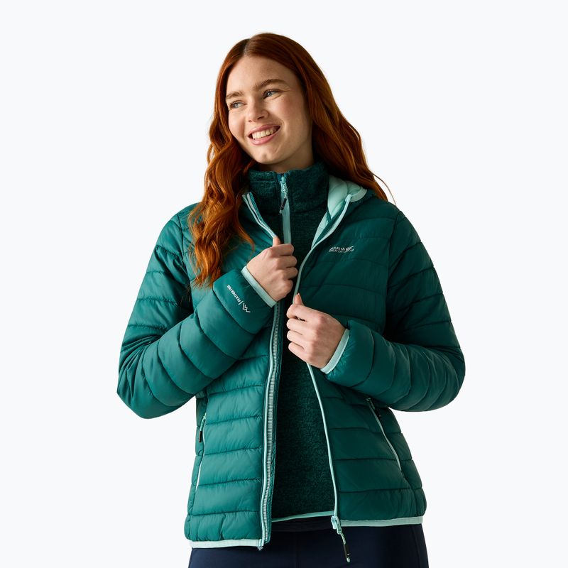 Piumino donna Regatta Hooded Marizion mediterranea 5