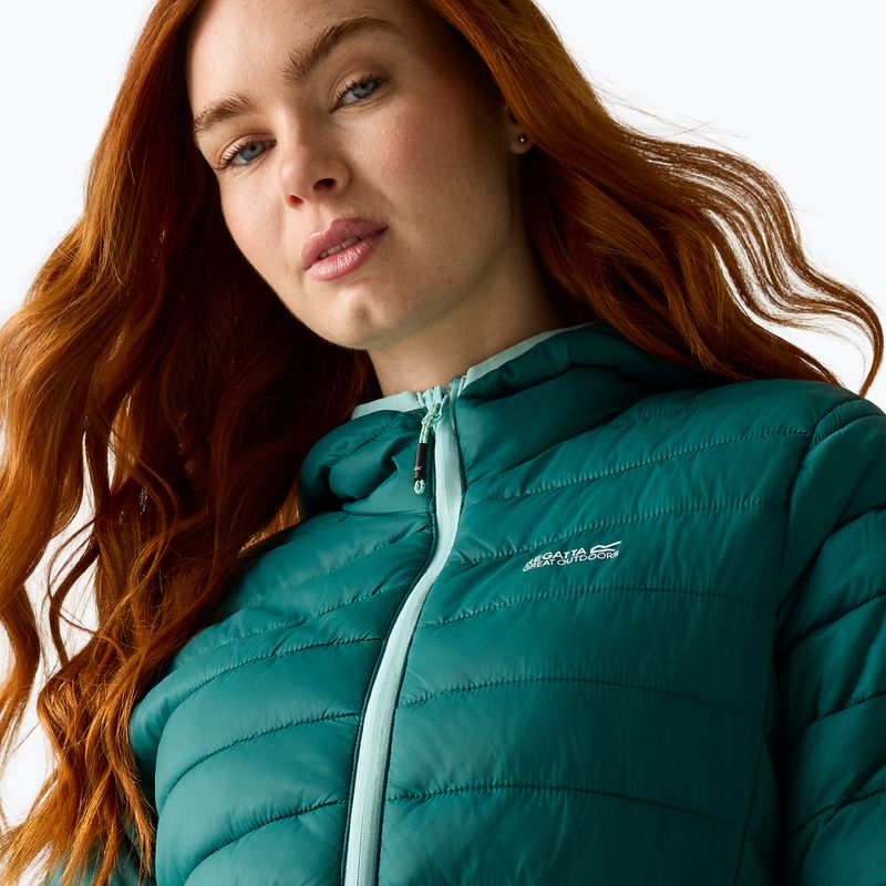 Piumino donna Regatta Hooded Marizion mediterranea 7