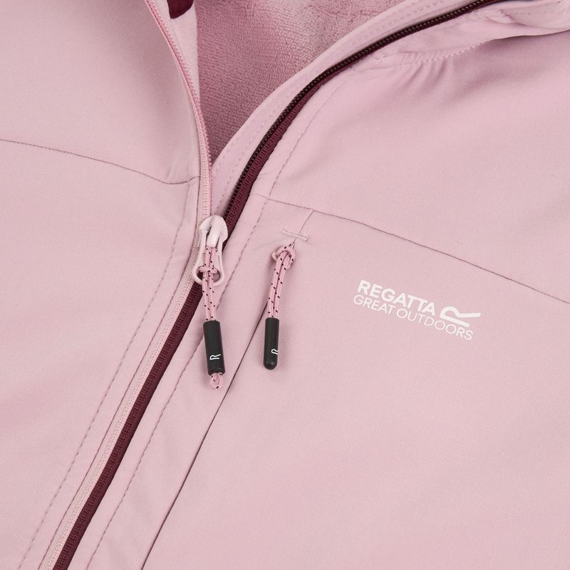Giacca softshell da donna REGATTA Ossek powder lilac 12