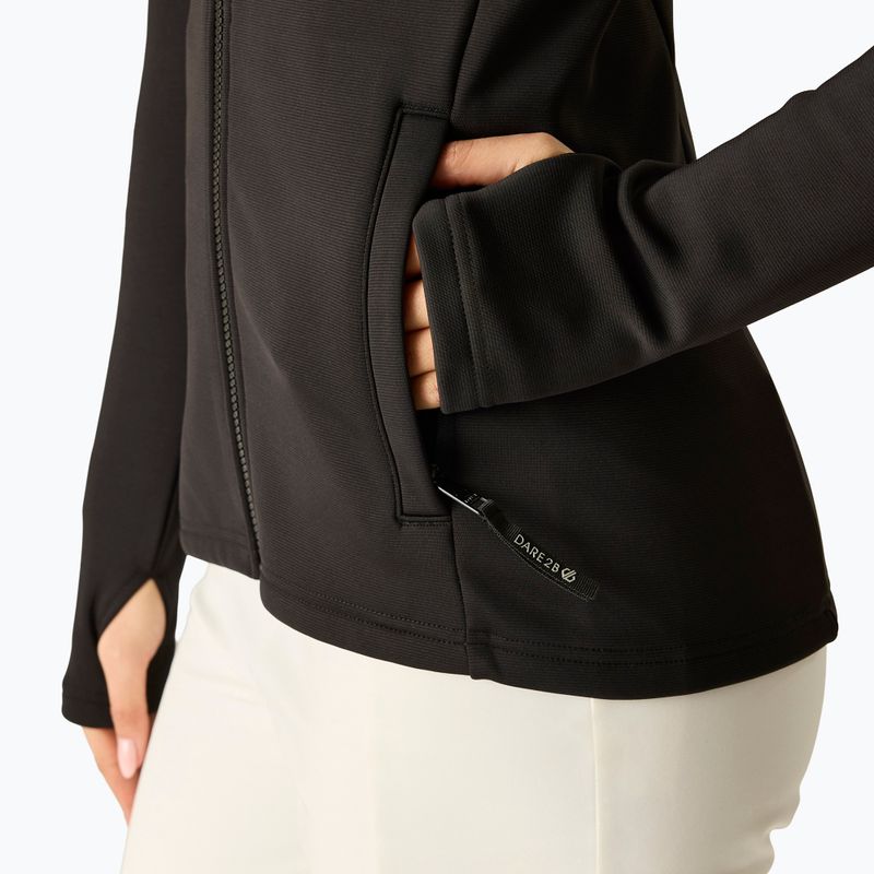 Felpa donna Dare 2b Glacier Midlayer black 7