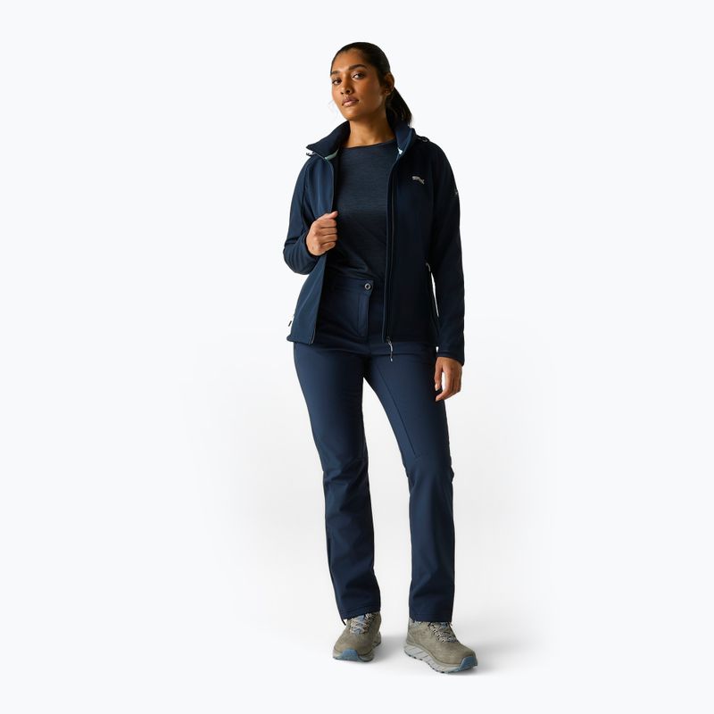 Pantaloni softshell da donna REGATTA Geo Softshell II navy 2
