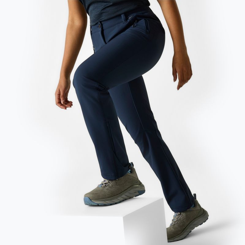 Pantaloni softshell da donna REGATTA Geo Softshell II navy 3