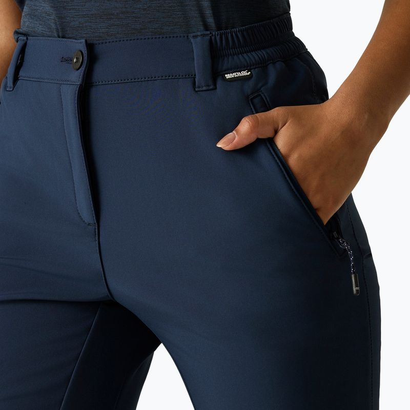 Pantaloni softshell da donna REGATTA Geo Softshell II navy 5