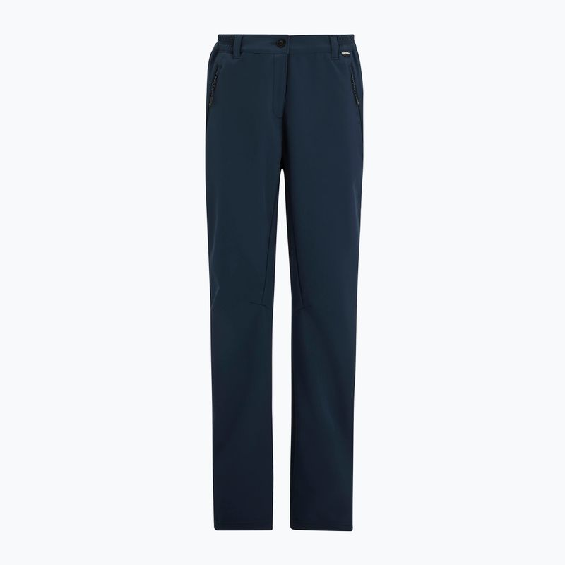 Pantaloni softshell da donna REGATTA Geo Softshell II navy 8