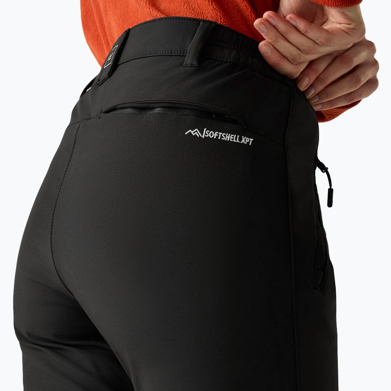 Pantaloni softshell da donna REGATTA Geo Softshell II black 5
