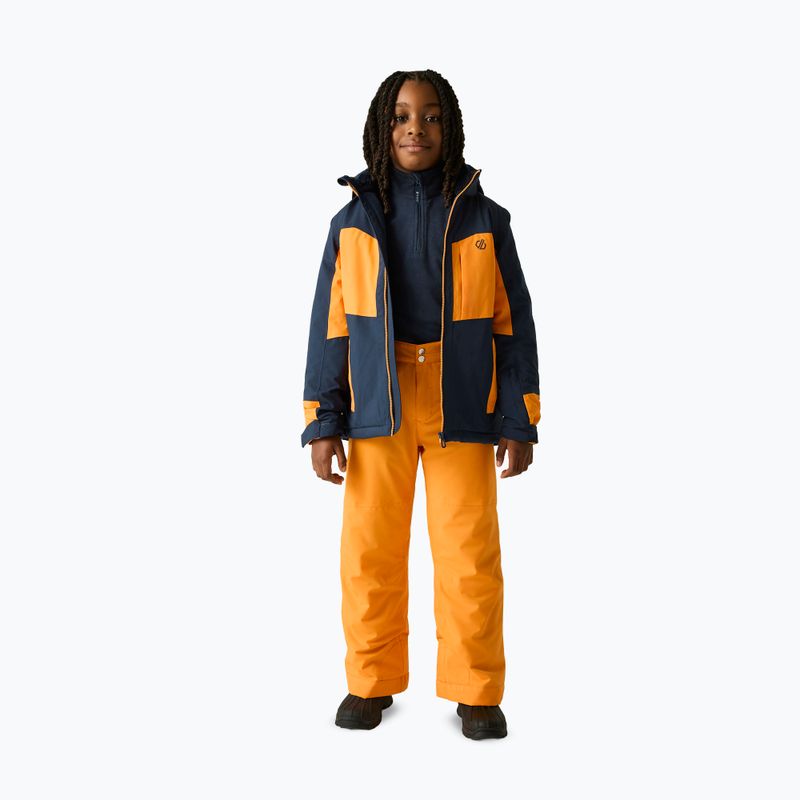 Giacca da sci bambino Dare2B Rip It Jacket navy/electric orange 2